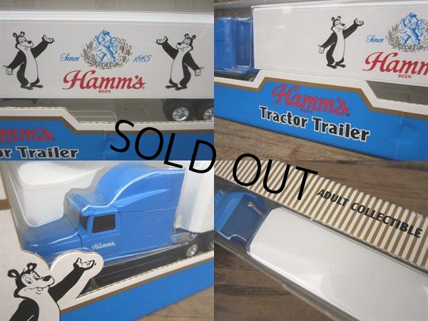 画像3: 90s Vintage Hamm's Beer TRACTOR&TRAILER W/box (AC197)  (3)