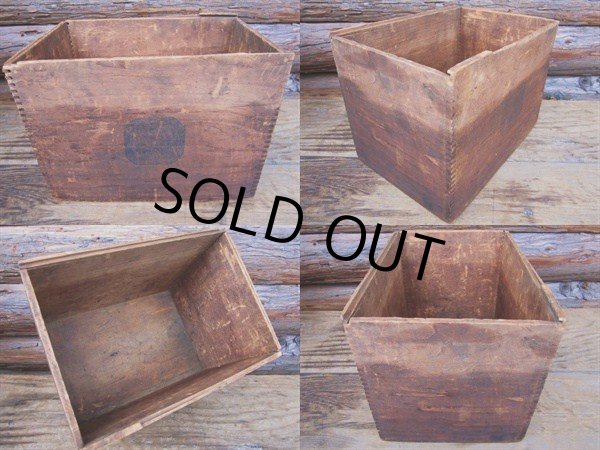 画像2: Vintage BROW TORCH Wood Box (PJ090)  (2)