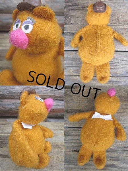 画像2: 70s Vintage FP Muppets Fozzie Bear Bean doll (PJ091) (2)