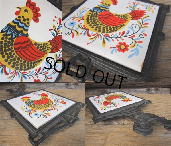 画像2: Vintage Iron Trivet #B (PJ129) (2)