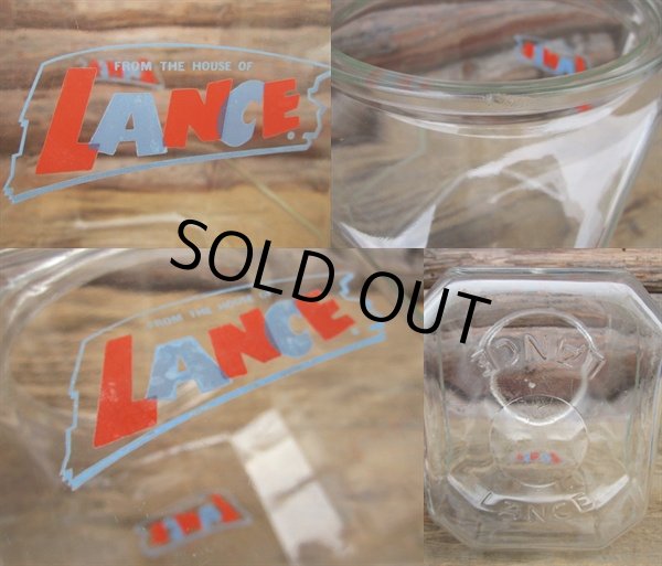 画像3: Vintage LANCE Glass Jar (PJ143) (3)