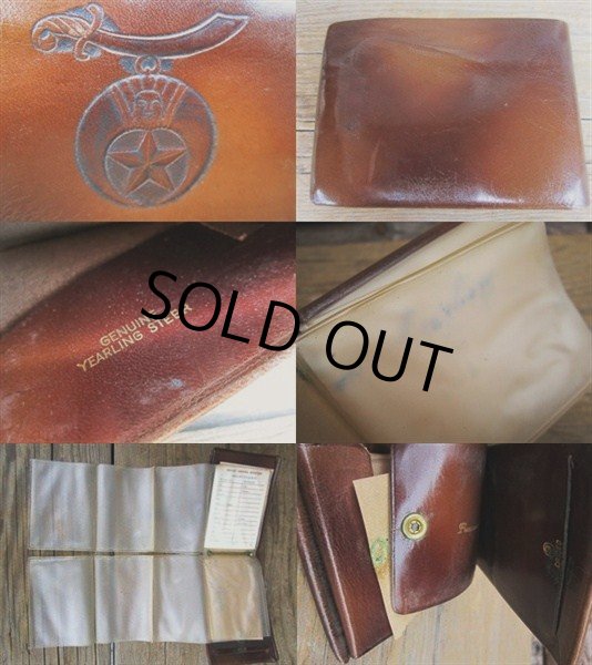 画像3: Vintage Shriners Wallet / Blown (PJ177)  (3)