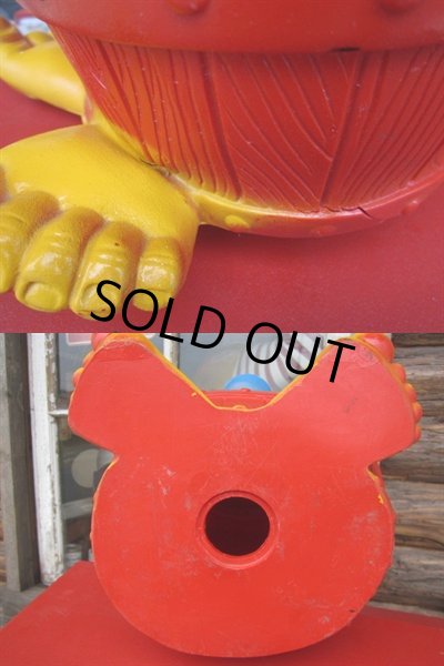 画像3: 70s Vintage New York Vinyl Kilroy PeekA Boo Barrel Coin Bank (PJ179)  (3)