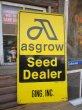 画像1: Vintage Asgrow Seed Dealer Sign (PJ175) (1)