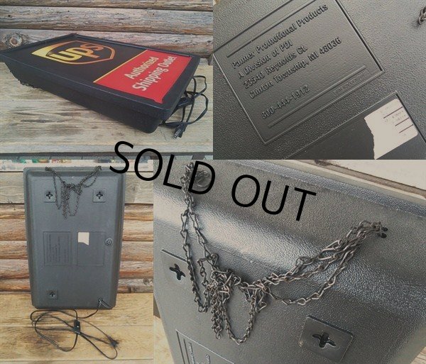 画像3: Vintage UPS Lighted Store Sign (PJ182) (3)