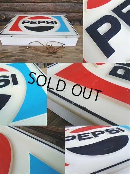 画像3: Vintage Pepsi Lighted Store Sign (PJ180) (3)