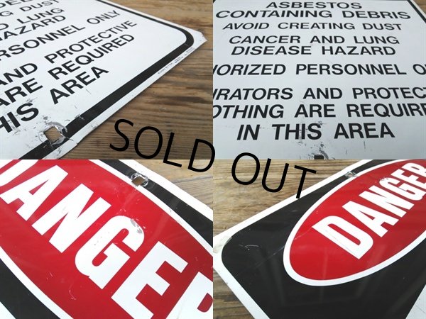 画像2: Vintage Sign / DANGER (PJ183)  (2)