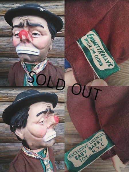 画像2: 50s Vintage Emmett Kelly Doll  (PJ201) (2)