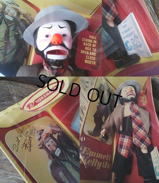 画像2: 70s Vintage Emmett Kelly Jr Doll MIB (PJ199) (2)