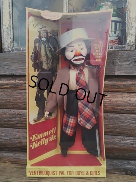 画像1: 70s Vintage Emmett Kelly Jr Doll MIB (PJ199) (1)