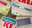 画像2: Vintage Store Sign ICE CREAM (PJ204) (2)