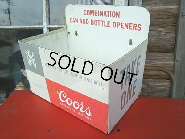 画像1: Vintage Coors Beer Tin Box (PJ210) (1)