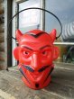 画像1: Vintage Red Devil Candy Bucket (PJ216) (1)
