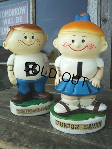 画像1: 60s Vintage Federal Bank Junior Saver Set (PJ224)  (1)