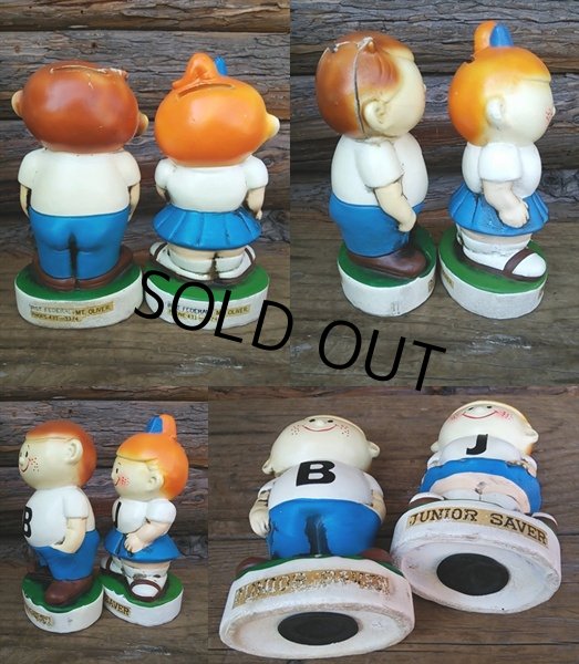 画像2: 60s Vintage Federal Bank Junior Saver Set (PJ224)  (2)