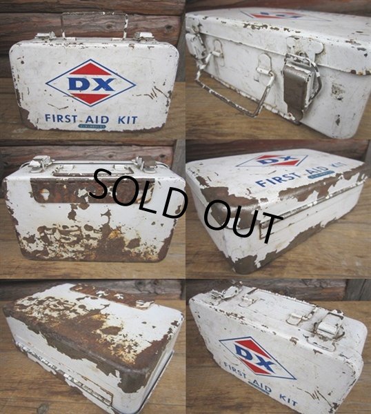 画像2: Vintage DX First AID Cabinet Box (PJ237) (2)
