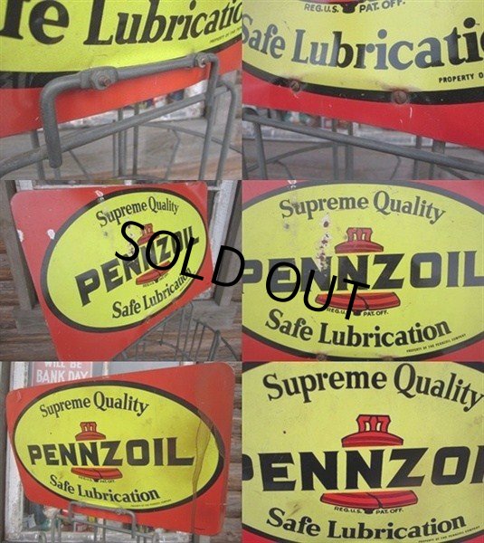 画像3: Vintage PENNZOIL Store Display Rack (AC299) (3)