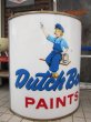 画像1: Vintage Dutch Boy Paint / Lighted Sign HUGE！ (PJ243)  (1)