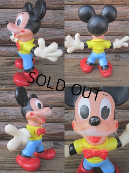 画像2: Vintage Mickey Rubber Doll / Ledraplastic (PJ269)  (2)