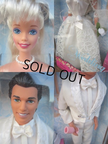 画像2: 90s Mattel Weding Fantasy Barbie (PJ295)  (2)