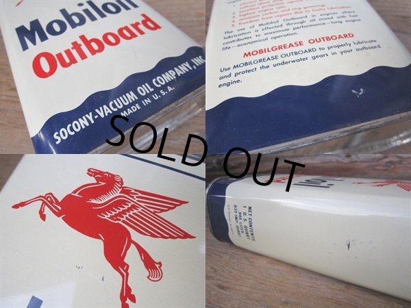 画像3: Vintage Mobil Oil Can #031 (PJ302)  (3)