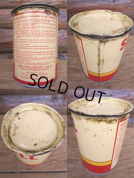画像2: Vintage Shell Oil Can #011 (PJ300)  (2)
