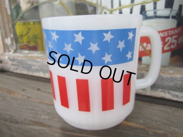 画像1: American Flag Milk Mug (PJ309) (1)
