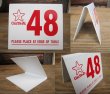 画像2: Carl's Jr Number Plate 48 (PJ304) (2)