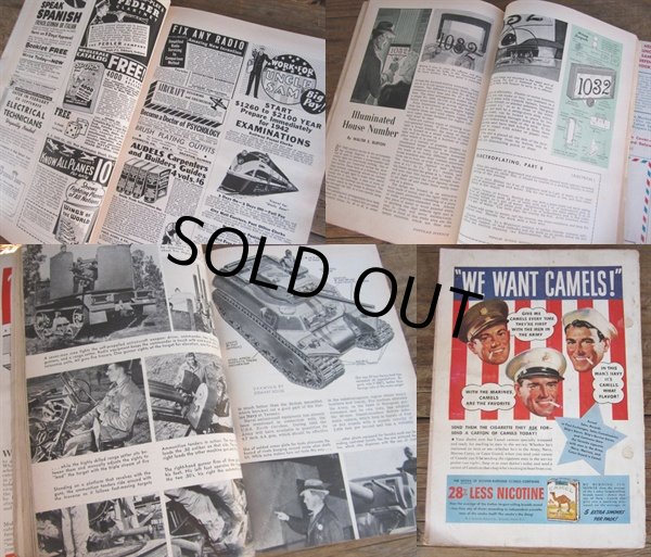 画像2: 40s Vintage Popular Science Magazine / VOL 140 NO 2 Feb 1942  (PJ349)  (2)