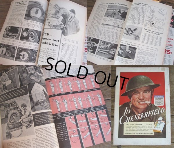 画像2: 40s Vintage Popular Science Magazine / VOL 141 NO 2 Aug 1942  (PJ350)  (2)