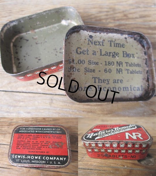 画像2: Vintage NR Tablets Tin Case #M (PJ360) (2)