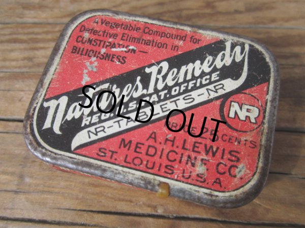 画像1: Vintage NR Tablets Tin Case #S (PJ359) (1)