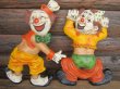 画像1: 70s Vintage Clown Wall Deco Set (PJ364)  (1)