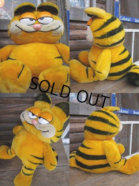 画像2: Vintage Garfield Plush Doll / Big Size (PJ378)  (2)