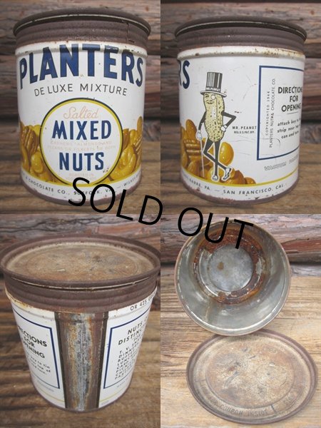 画像2: Vintage Planters Nuts Can #10 (PJ392)  (2)
