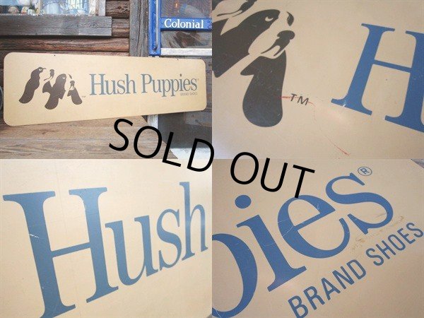 画像3: Vintage Hush Puppies Shoes Advertising Sign (PJ408)  (3)