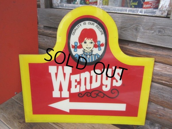 画像1: Vintage Wendy's Store Sign (PJ430)  (1)