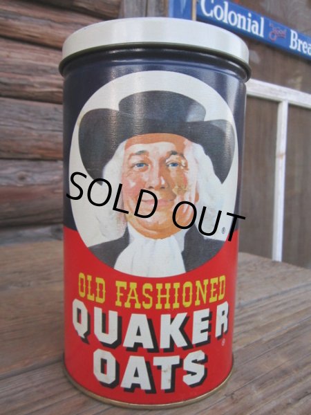 画像1: Vintage Quaker Oats Tin Can (PJ442) (1)