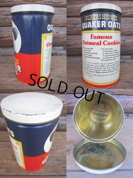 画像2: Vintage Quaker Oats Tin Can (PJ442) (2)