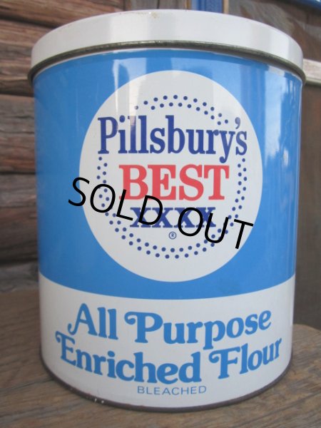 画像1: Vintage Pillsbury Tin Can (PJ439) 　 (1)