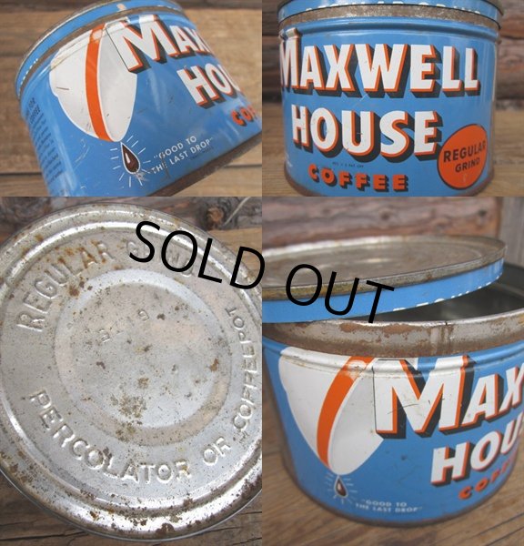 画像3: Vintage MWH Coffee Tin Can #C (PJ448) (3)