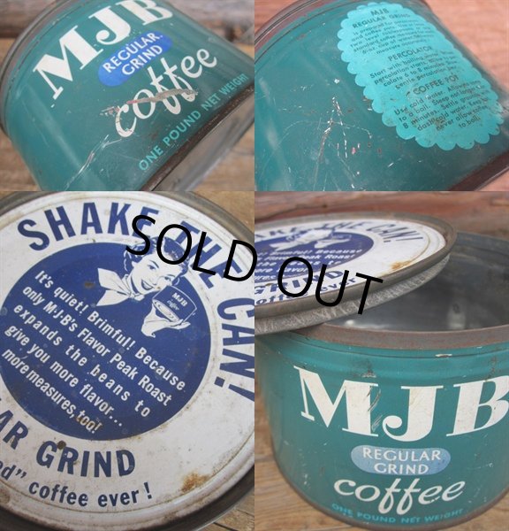 画像3: Vintage MJB Coffee Tin Can (PJ446) (3)