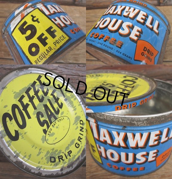 画像3: Vintage MWH Coffee Tin Can #D (PJ447) (3)