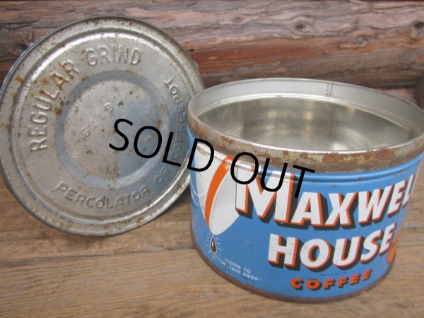 画像1: Vintage MWH Coffee Tin Can #C (PJ448) (1)