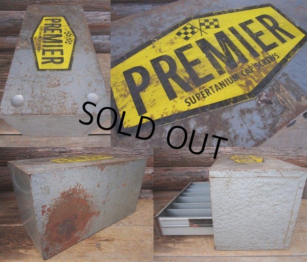 画像2: Vintage PREMIER 3 Drawer Tool Part Box (PJ455) (2)