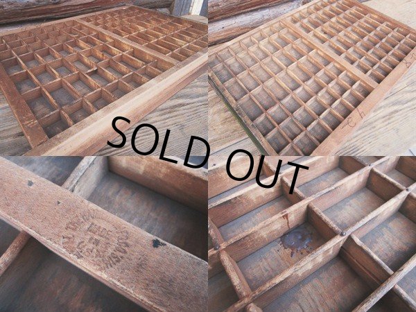 画像2: Vintage Printer Block Tray #42 (PJ452) (2)