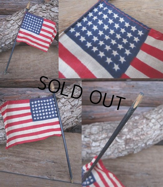 画像2: Vintage US FLAG Old Glory Stars and Stripes #E (PJ462) (2)