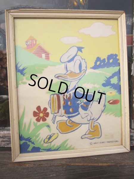 画像1: Vintage Donald Duck Art (PJ468)  (1)