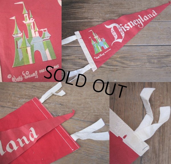 画像2: Vintage Disneyland Pennant  (PJ470)  (2)