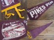 画像2: Vintage Souvenir Pennant / Summit of PP (PJ496)  (2)